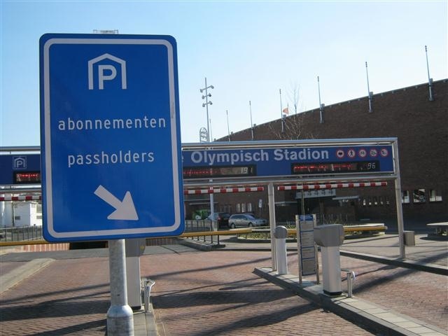 Alternatieve parkeeropties rondom pr olympisch stadion