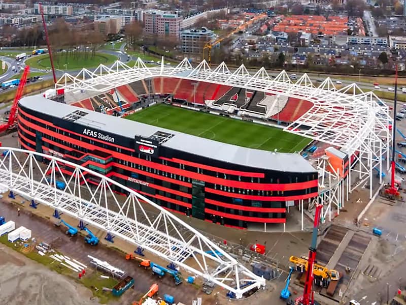 Technische specificaties en AFAS Stadion capaciteit