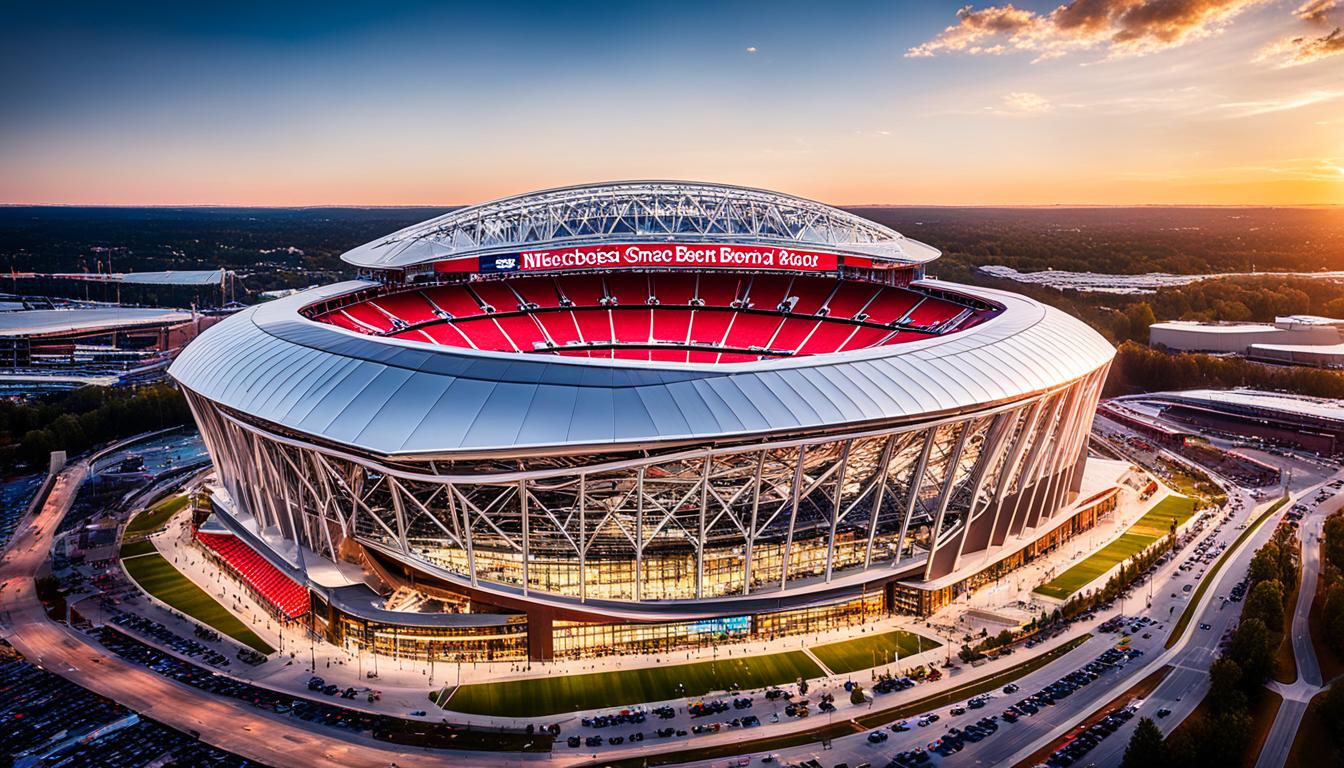 Mercedes Benz Stadium: Iconische Sportarena