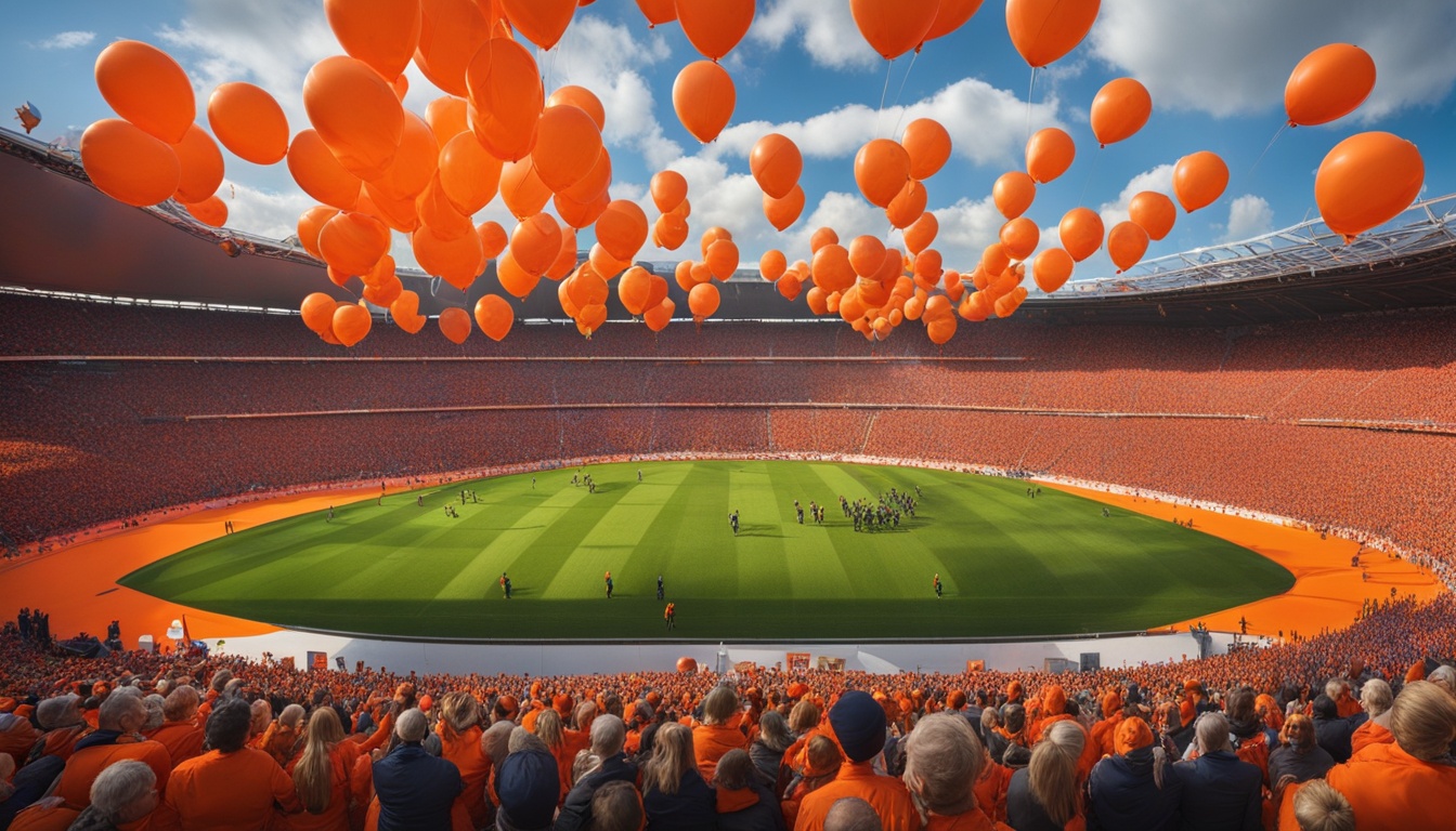 Koningsdag Feest bij Olympisch Stadion